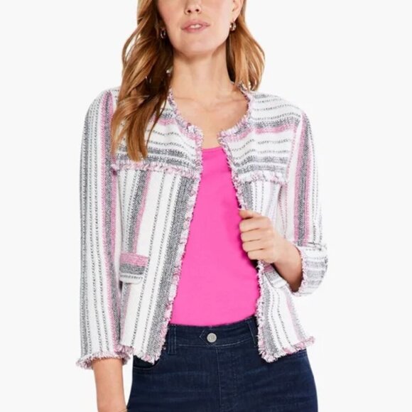 Nic Zoe Jacket Dashing Days Blazer Cardigan Size S - Picture 2 of 8